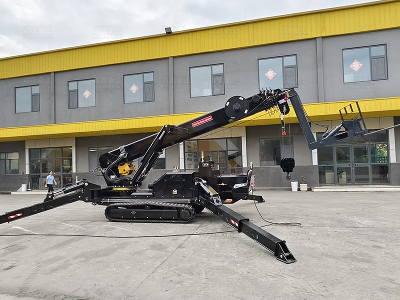 8T蜘蛛叉车吊黑色