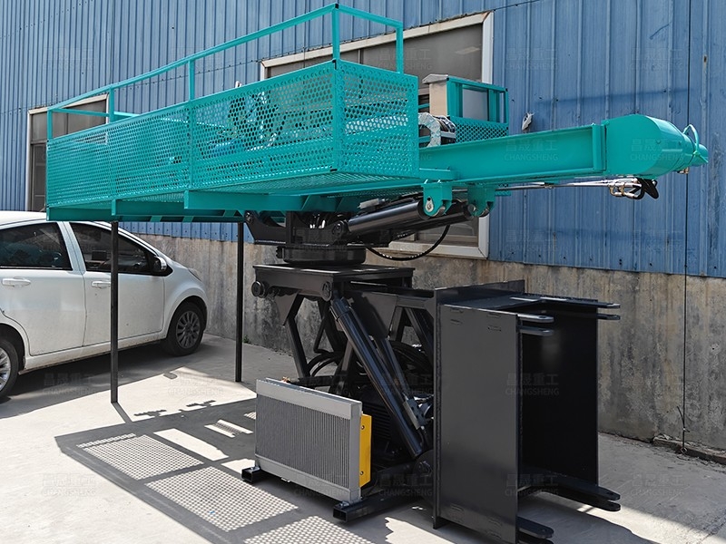 吊改钻护坡钻机蓝色