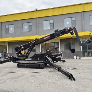 8T蜘蛛叉车吊黑色