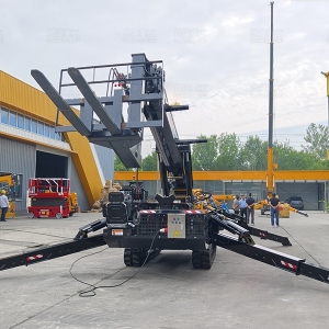 8T蜘蛛叉车吊黑色